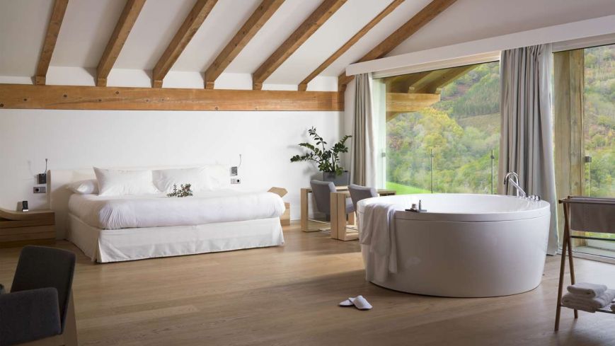 Hoteles con Jacuzzi en la habitación romántico - Hotel Arantza Hotela - Navarra