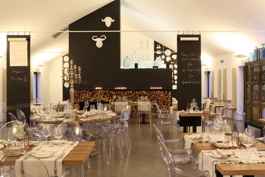 Restaurante Basilii del hotel Torre de Palma (Alentejo, Portugal)