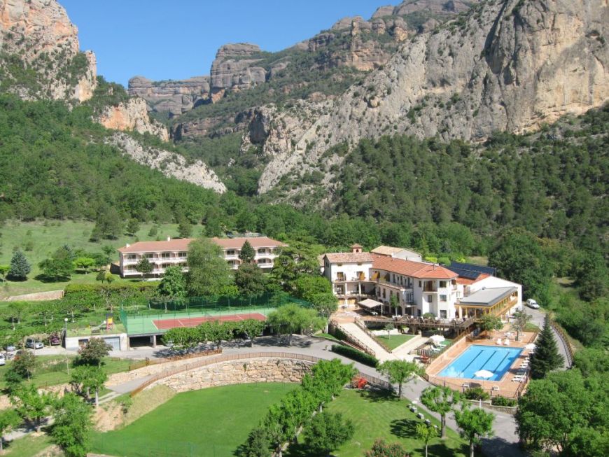 Hoteles con paisaje del Prepirineo Catalán Can Boix de Peramola