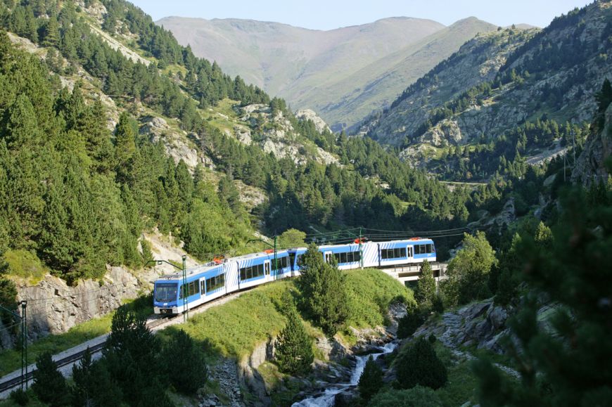 Tren Cremallera de Valle de Núria