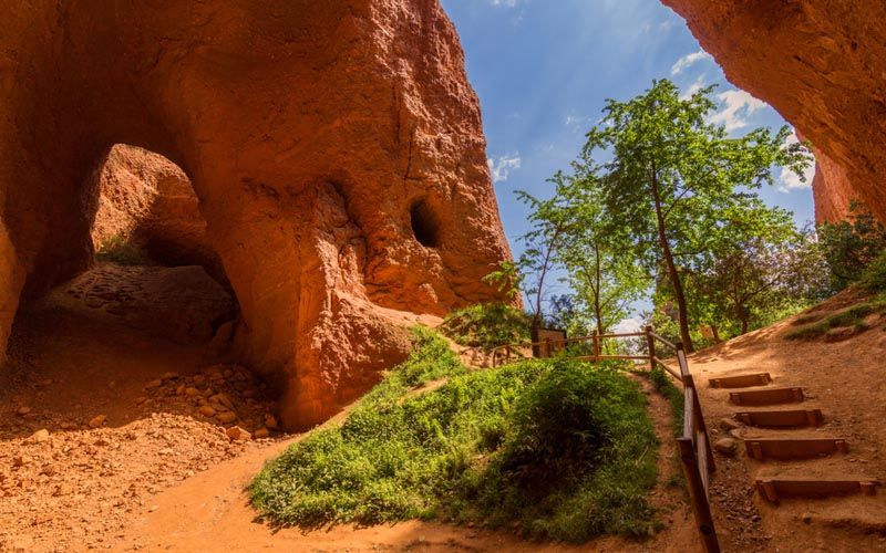 Las Médulas del Bierzo León es Monumento Natural