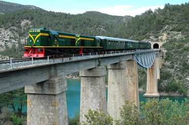 Viajes en tren por España Tren dels Llacs - Lleida