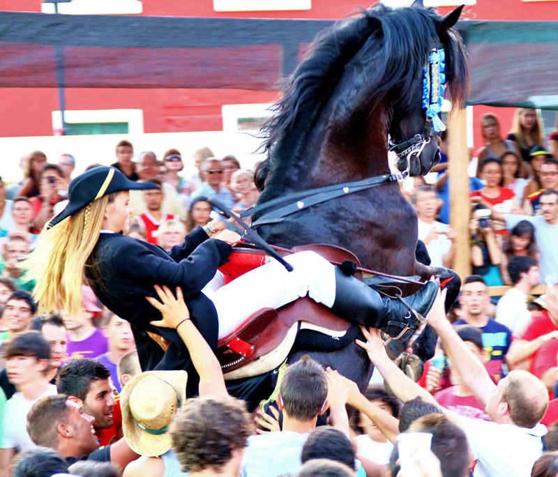 Las fiestas y el protagonismo del caballo