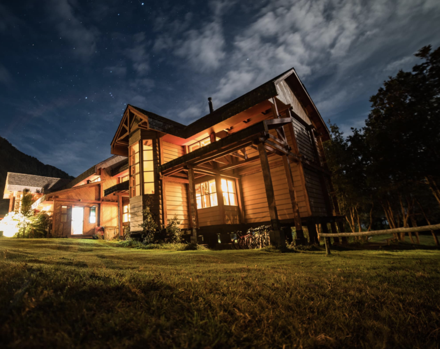 Yelcho Hotel en la Patagonia (Chile)