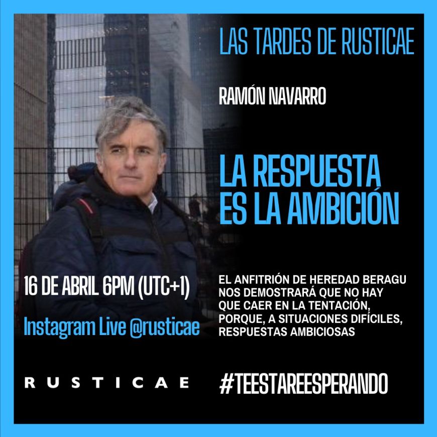 Tardes Rusticae: La respuesta es la ambición
