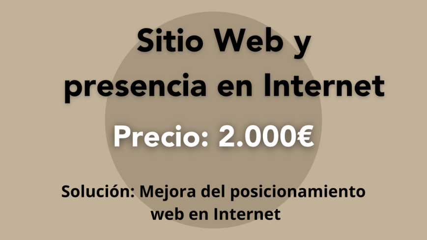 categoria 1: Presencia internet