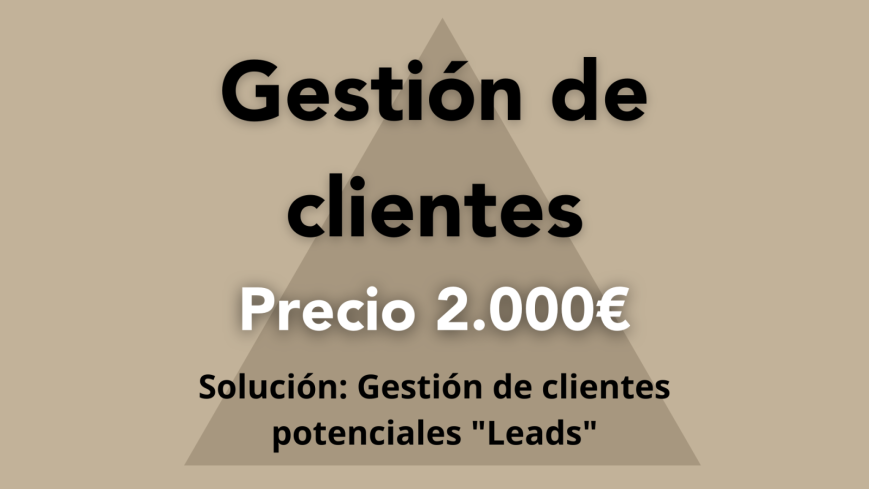 categoria 3: Gestión de Clientes