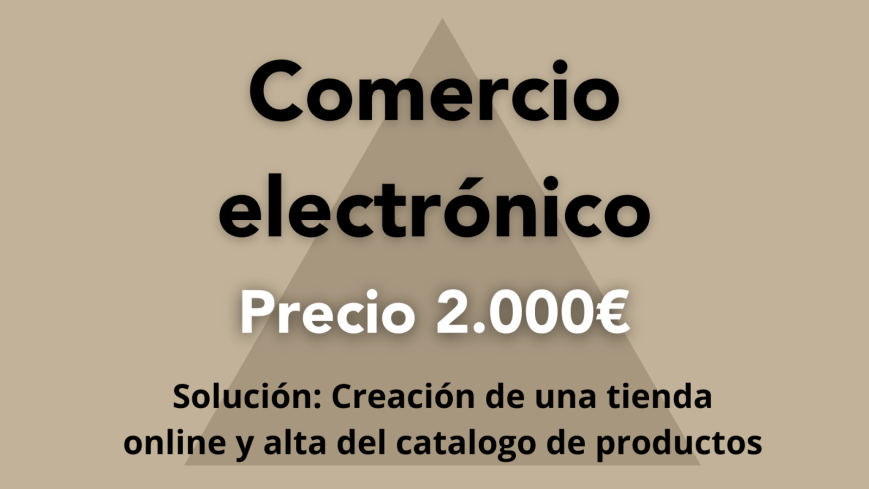 categoria 4: Comercio electrónico