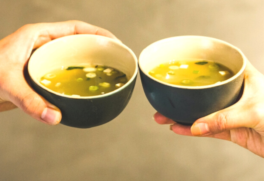 Sopa de miso de Masqi (Banyeres de Mariola, Alicante)