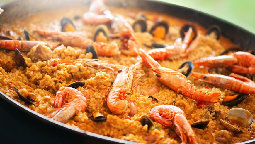 Rica gastronomía mediterránea